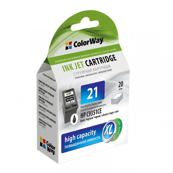  ColorWay HP C9351CE (21XL) (ink level) (CW-H21XL-I)