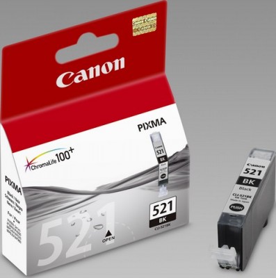   Canon CLI-521Bk Black (2933B004)