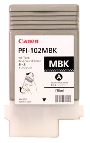   Canon iPF500/6x0 130 PFI-102MBK, Matt black (0894B001)