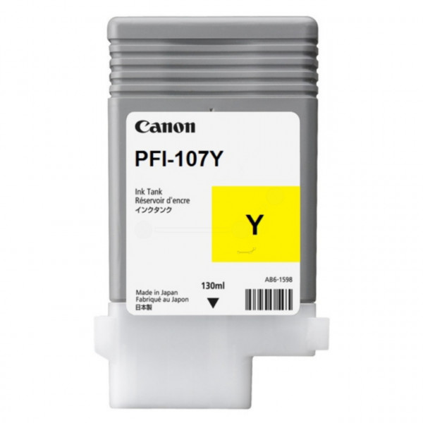  Canon PFI-107 Yellow (6708B001AA)