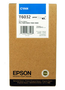   Epson StPro 7800/7880/9800/9880 Cyan, 220 (C13T603200)