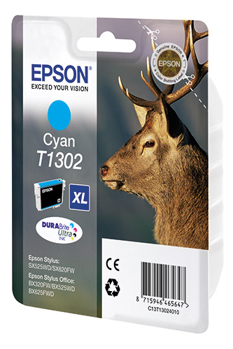   Epson T1302 Cyan XL (C13T13024010)