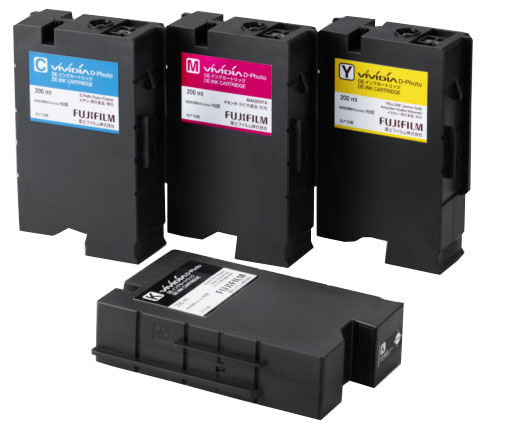  Fuji DE100 INK Cartridge 200ML Cyan (16562907)