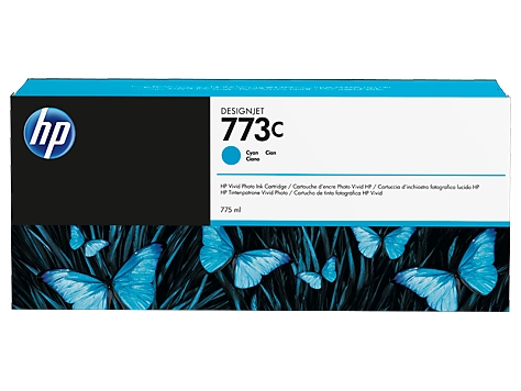   HP 773C Cyan 775 ml (C1Q42A)