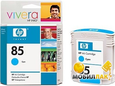   HP No.85 DesignJ130/130nr/130gr Cyan, 28 ml (C9425A)