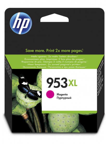  HP No.953XL Officejet Pro 8210/8710/8720/8725/8730 Magenta 1600  (F6U17AE)