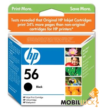   HP No.56 Black (C6656AE)