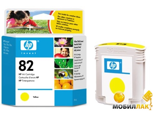   HP No.82 DesignJ500/ 800 Yellow (C4913A)