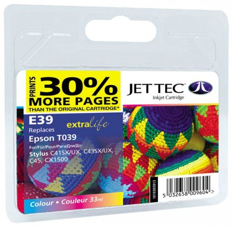   Jet Tec  Epson Stylus C41UX / SX Colour (110E003913)