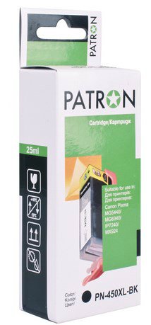  Patron  Canon PGI-450XLBk, PN-425XLBK Black