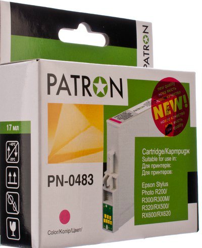  Patron  Epson T048340, PN-0483 Magenta