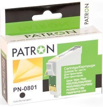  Patron  Epson T0801 PN-0801 Black (CI-EPS-T0801-B-PN)