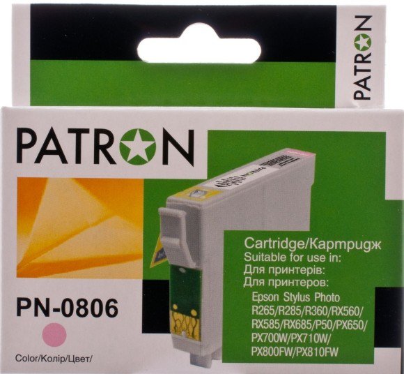  Patron  Epson T0806 PN-0806 Light Magenta (CI-EPS-T0806-LM-PN)