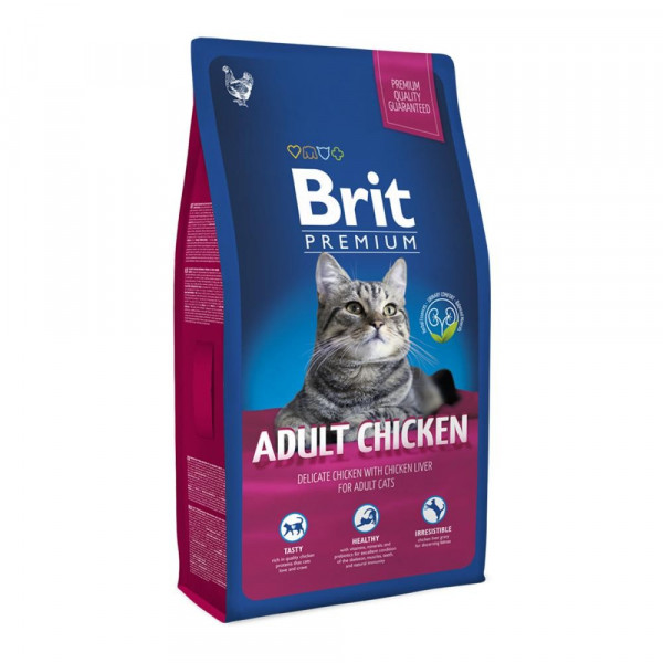     Brit Premium Cat Adult Chicken 8 