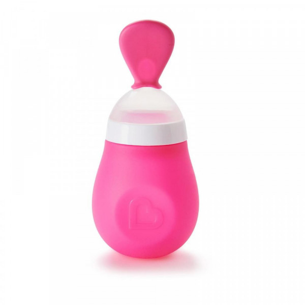  Munchkin Squeeze Spoon Pink 150  (012398.02)