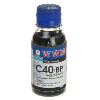  WWM Canon Pg40/50/Pgi5/Bci15 Blackpigment (C40/Bp-2)