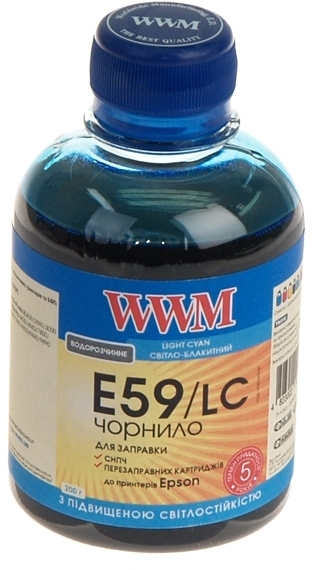  WWM  Epson Stylus Pro 7700/9700/9890 Light Cyan (E59/LC) 200