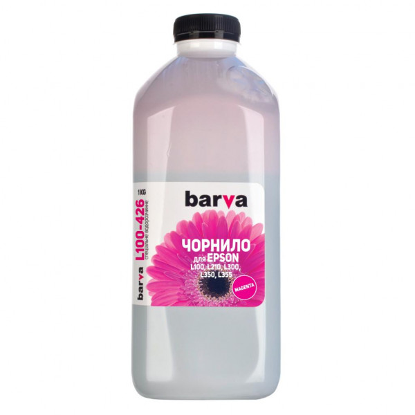  Barva Epson L100/L210/L300/L350/L355 T6643 1 Magenta (L100-426)