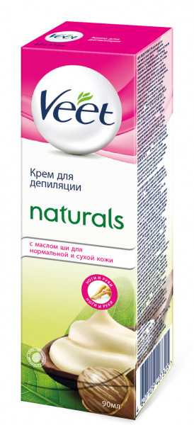    Veet Naturals         90  (4607109407325)