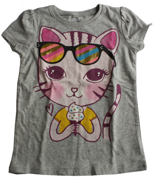   Old Navy Kitty 4  (98-105) Grey