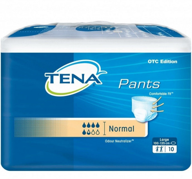 -   Tena Pants Normal Large 10  (7322540455960)