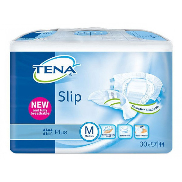    Tena Slip Super Medium 73-122  30  (7322540646856)