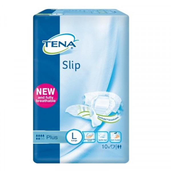    Tena Slip Plus Large 92-144  10- (9000100644600)