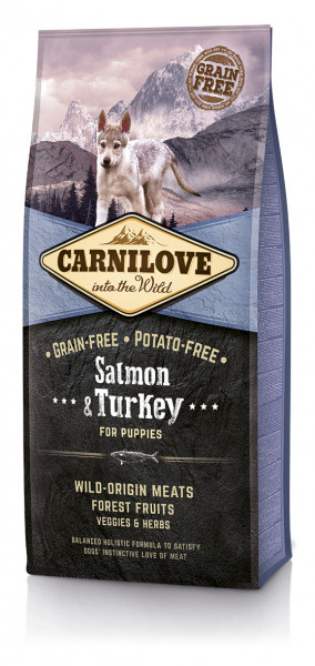    Carnilove Puppy Salmon Turkey 12 kg