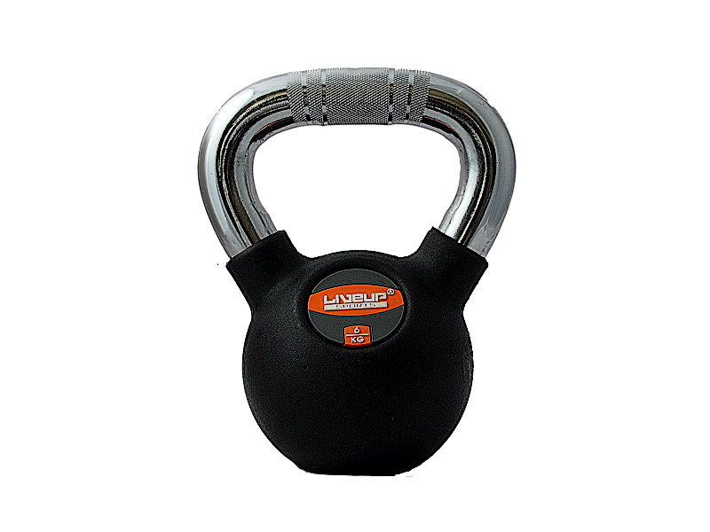     LiveUp Rubber Kettel Bell 6  LS2044-6