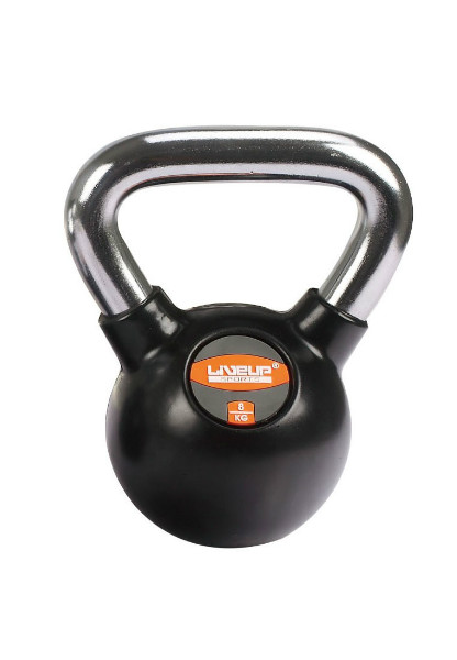     LiveUp Rubber Kettel Bell 8  LS2044-8