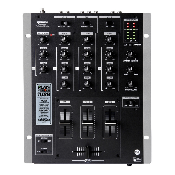 DJ   Gemini PS-626USB