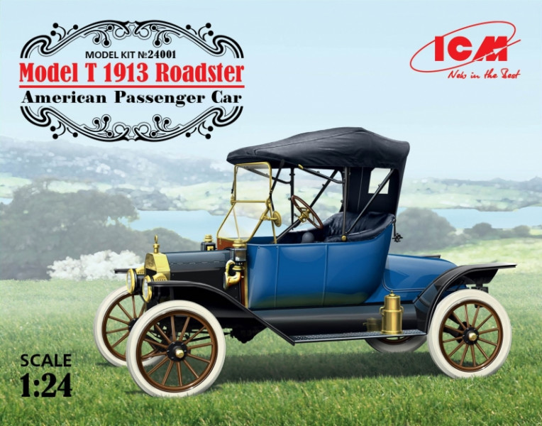  ICM    Model T 1913 Roadster (ICM24001) 