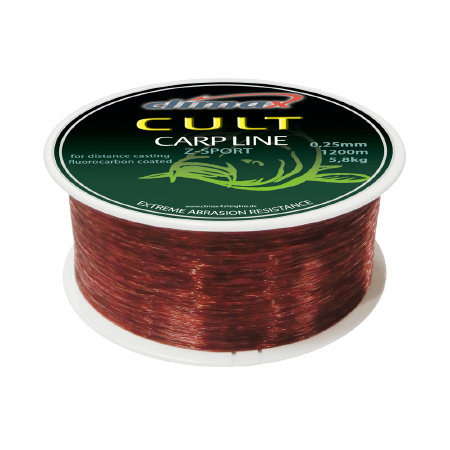  Climax Cult Carp Line Z-Sport Cooper-Brown 0,25  5,8  1200  (58710-302)