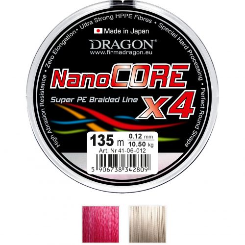  Dragon PDF-41-06-012 NanoCORE X4 135m 0.12mm 10.50kg  /Momoi (PDF-41-06-012)