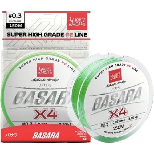  Lucky John Basara Light Green 4 PE 150/0,154(1) (./ *10) LJ4100-015