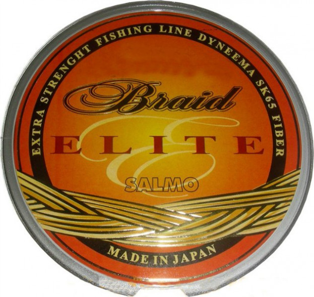  Salmo 4807-033 Elite Braid Yellow 91 m