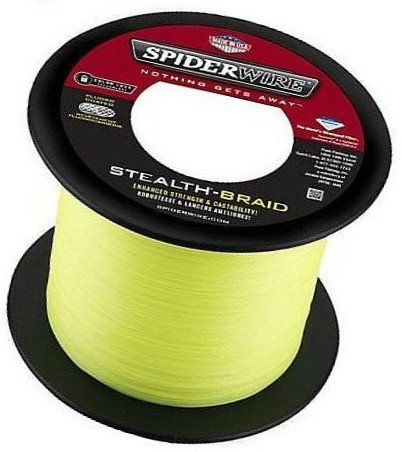  Spider Wire Stealth 0.14  9.77  1800  Yellow (1115240)