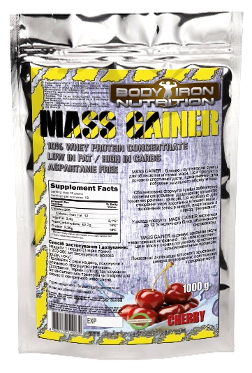  BodyIron Nutrition Mass Gainer 1000  Chocolate