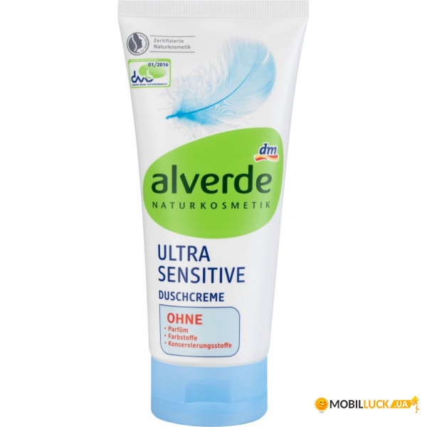    Alverde Naturkosmetik Ultra Sensitive Duschcreme 200