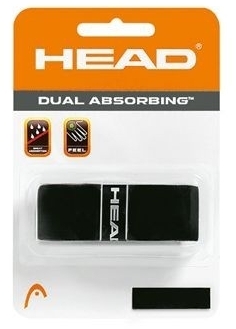  Head Dual Absorbing Grip, dozen Black