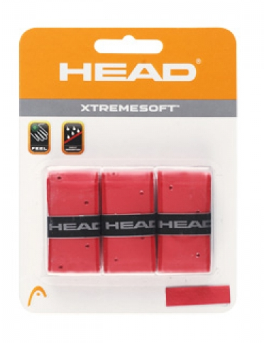  Head XtremeSoft Grip Overwrap, dozen Red