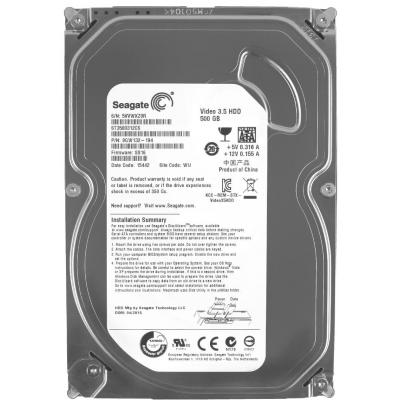   3.5d Seagate 500Gb (#ST3500312CS video#)