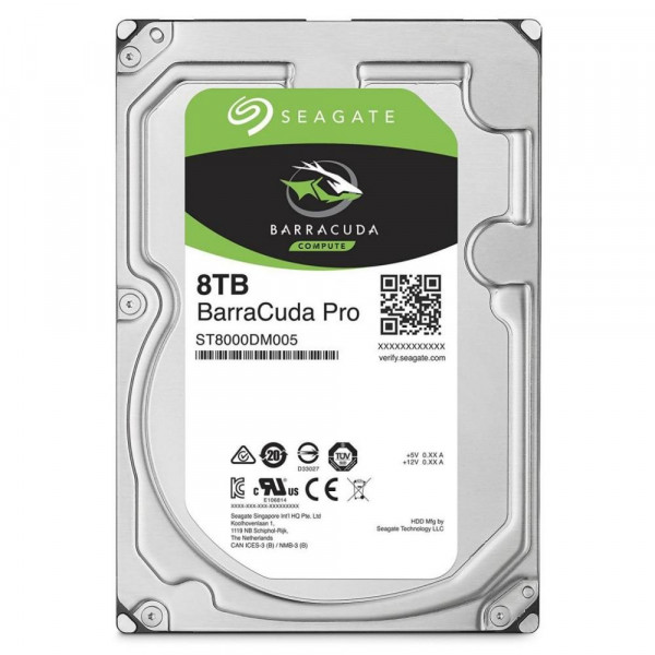   Seagate BarraCuda Pro 8Tb (ST8000DM0004)