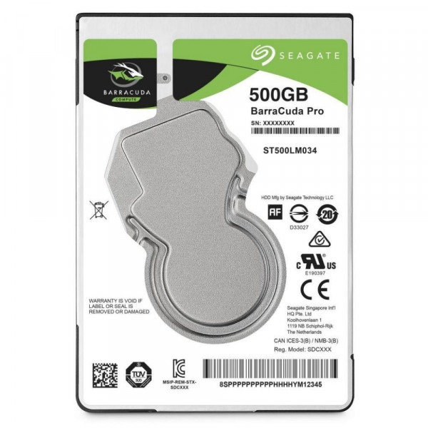   Seagate Barracuda Pro 500 GB (ST500LM034)