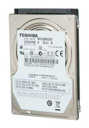   Toshiba 320Gb (MK3265GSX)