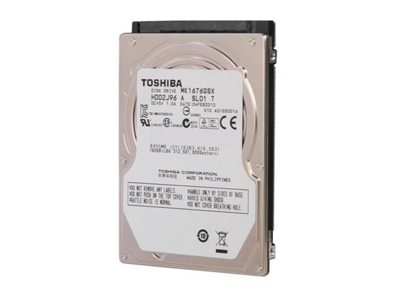   Toshiba SATA 160GB 5400rpm 8MB Refurbished (MK1676GSX)