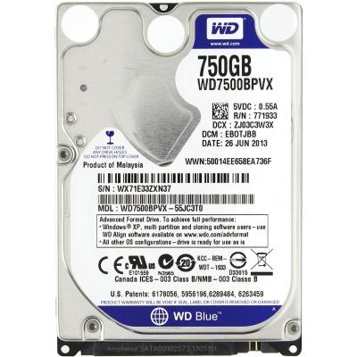     Western Digital 2.5 750GB (WD7500BPVX-FR)