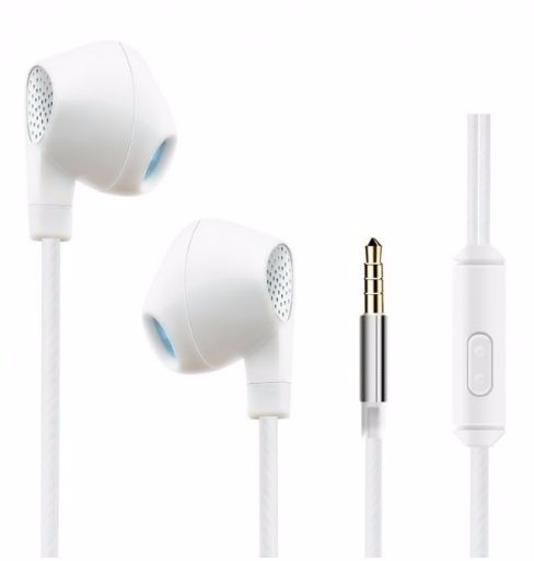  HeyDr W-2 Wired Earphones White