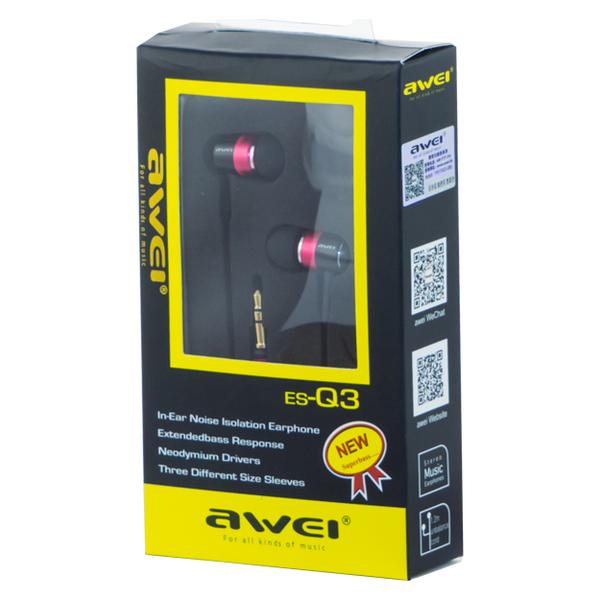  Awei ES-Q3 Pink (3-00093_3)