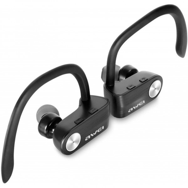    Awei T2 Twins Earphones Black	